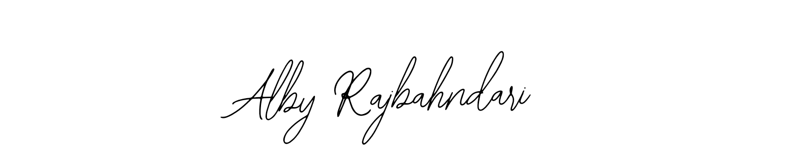 Also You can easily find your signature by using the search form. We will create Alby Rajbahndari name handwritten signature images for you free of cost using Bearetta-2O07w sign style. Alby Rajbahndari signature style 12 images and pictures png