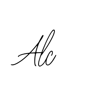 You should practise on your own different ways (Bearetta-2O07w) to write your name (Alc) in signature. don't let someone else do it for you. Alc signature style 12 images and pictures png