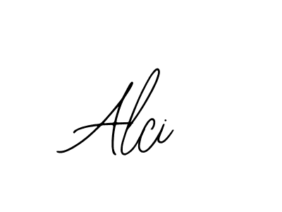 The best way (Bearetta-2O07w) to make a short signature is to pick only two or three words in your name. The name Alci include a total of six letters. For converting this name. Alci signature style 12 images and pictures png