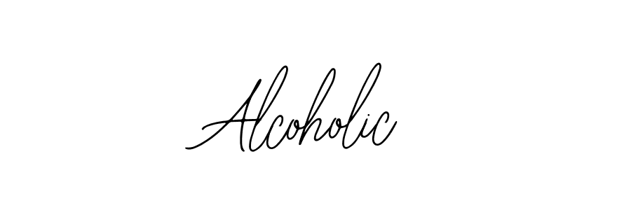 Also we have Alcoholic name is the best signature style. Create professional handwritten signature collection using Bearetta-2O07w autograph style. Alcoholic signature style 12 images and pictures png
