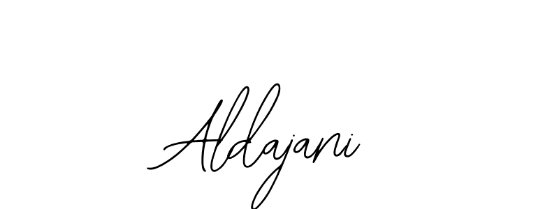 Design your own signature with our free online signature maker. With this signature software, you can create a handwritten (Bearetta-2O07w) signature for name Aldajani. Aldajani signature style 12 images and pictures png