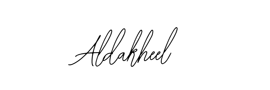 The best way (Bearetta-2O07w) to make a short signature is to pick only two or three words in your name. The name Aldakheel include a total of six letters. For converting this name. Aldakheel signature style 12 images and pictures png