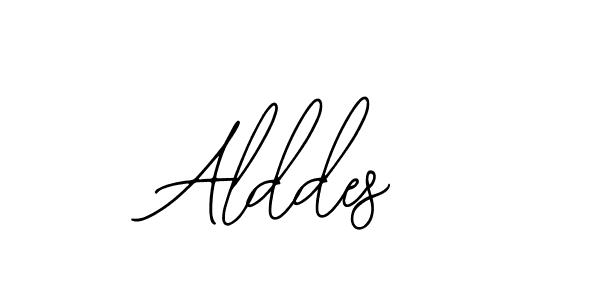 Create a beautiful signature design for name Alddes. With this signature (Bearetta-2O07w) fonts, you can make a handwritten signature for free. Alddes signature style 12 images and pictures png
