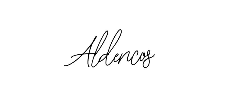 Make a beautiful signature design for name Aldencos. Use this online signature maker to create a handwritten signature for free. Aldencos signature style 12 images and pictures png