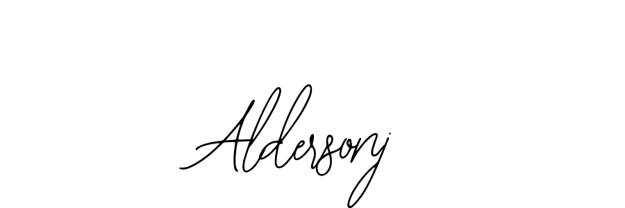 if you are searching for the best signature style for your name Aldersonj. so please give up your signature search. here we have designed multiple signature styles  using Bearetta-2O07w. Aldersonj signature style 12 images and pictures png