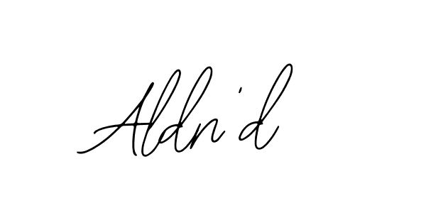 How to Draw Aldn'd signature style? Bearetta-2O07w is a latest design signature styles for name Aldn'd. Aldn'd signature style 12 images and pictures png