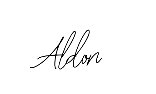 Aldon stylish signature style. Best Handwritten Sign (Bearetta-2O07w) for my name. Handwritten Signature Collection Ideas for my name Aldon. Aldon signature style 12 images and pictures png