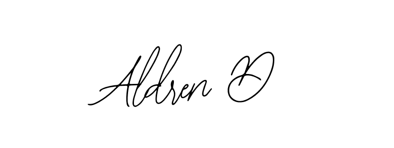 Use a signature maker to create a handwritten signature online. With this signature software, you can design (Bearetta-2O07w) your own signature for name Aldren D. Aldren D signature style 12 images and pictures png