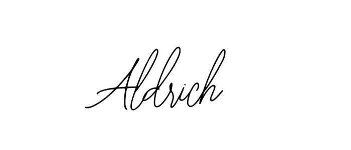 Aldrich stylish signature style. Best Handwritten Sign (Bearetta-2O07w) for my name. Handwritten Signature Collection Ideas for my name Aldrich. Aldrich signature style 12 images and pictures png