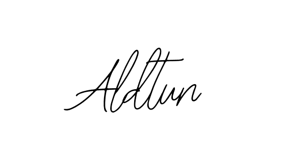 Use a signature maker to create a handwritten signature online. With this signature software, you can design (Bearetta-2O07w) your own signature for name Aldtun. Aldtun signature style 12 images and pictures png