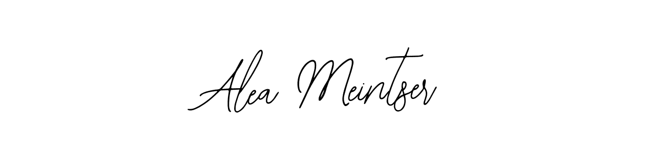 Also You can easily find your signature by using the search form. We will create Alea Meintser name handwritten signature images for you free of cost using Bearetta-2O07w sign style. Alea Meintser signature style 12 images and pictures png