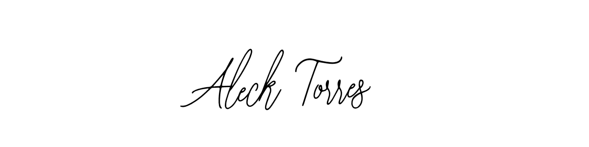 Use a signature maker to create a handwritten signature online. With this signature software, you can design (Bearetta-2O07w) your own signature for name Aleck Torres. Aleck Torres signature style 12 images and pictures png