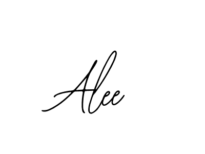 Design your own signature with our free online signature maker. With this signature software, you can create a handwritten (Bearetta-2O07w) signature for name Alee. Alee signature style 12 images and pictures png