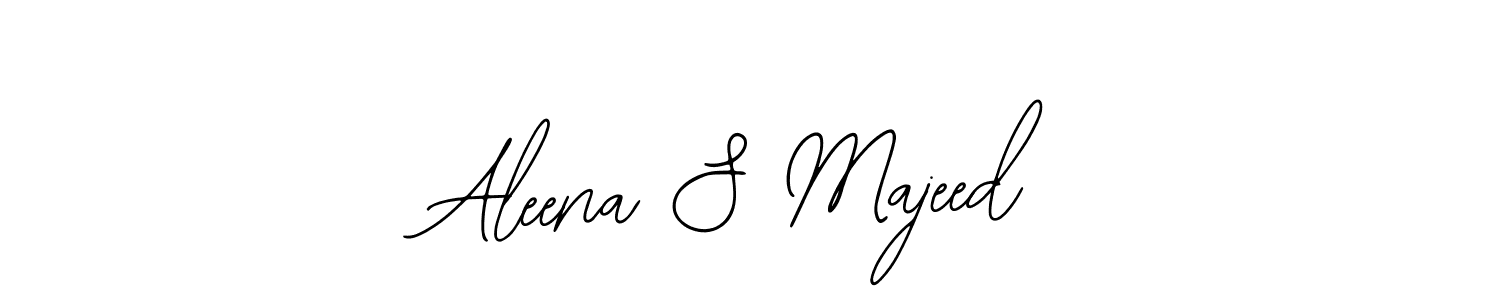 Similarly Bearetta-2O07w is the best handwritten signature design. Signature creator online .You can use it as an online autograph creator for name Aleena S Majeed. Aleena S Majeed signature style 12 images and pictures png