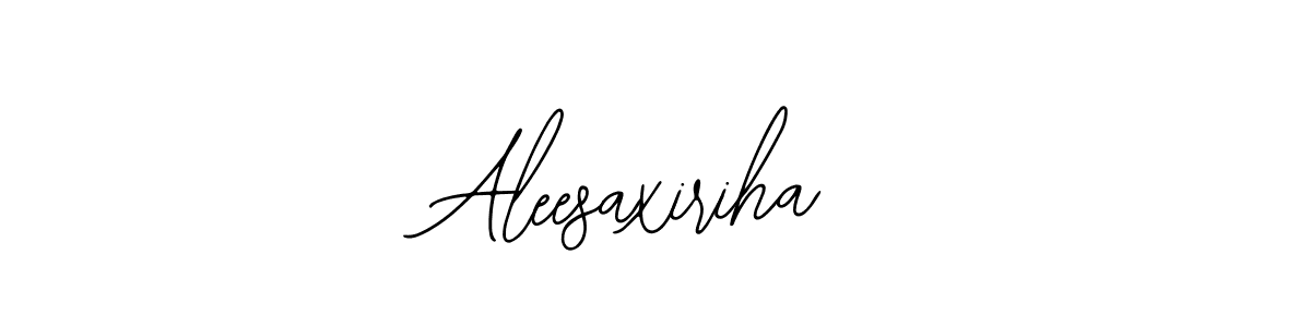 You should practise on your own different ways (Bearetta-2O07w) to write your name (Aleesaxiriha) in signature. don't let someone else do it for you. Aleesaxiriha signature style 12 images and pictures png