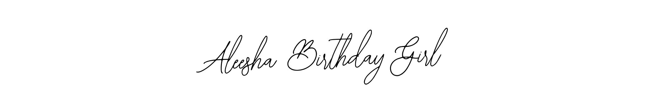 Similarly Bearetta-2O07w is the best handwritten signature design. Signature creator online .You can use it as an online autograph creator for name Aleesha Birthday Girl. Aleesha Birthday Girl signature style 12 images and pictures png