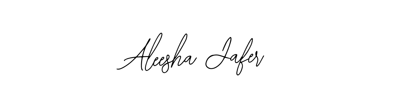 Aleesha Jafer stylish signature style. Best Handwritten Sign (Bearetta-2O07w) for my name. Handwritten Signature Collection Ideas for my name Aleesha Jafer. Aleesha Jafer signature style 12 images and pictures png