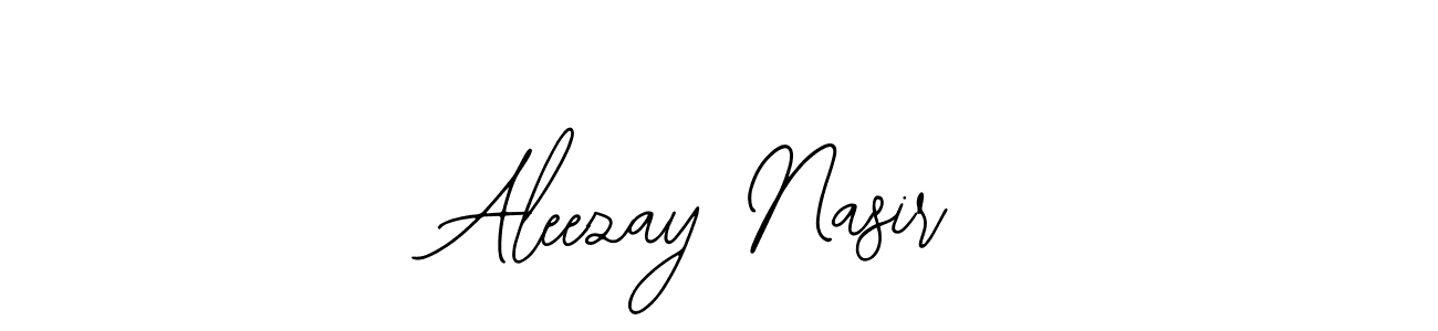 Make a beautiful signature design for name Aleezay Nasir. Use this online signature maker to create a handwritten signature for free. Aleezay Nasir signature style 12 images and pictures png
