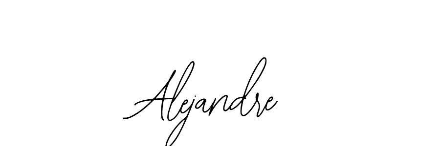 You should practise on your own different ways (Bearetta-2O07w) to write your name (Alejandre) in signature. don't let someone else do it for you. Alejandre signature style 12 images and pictures png