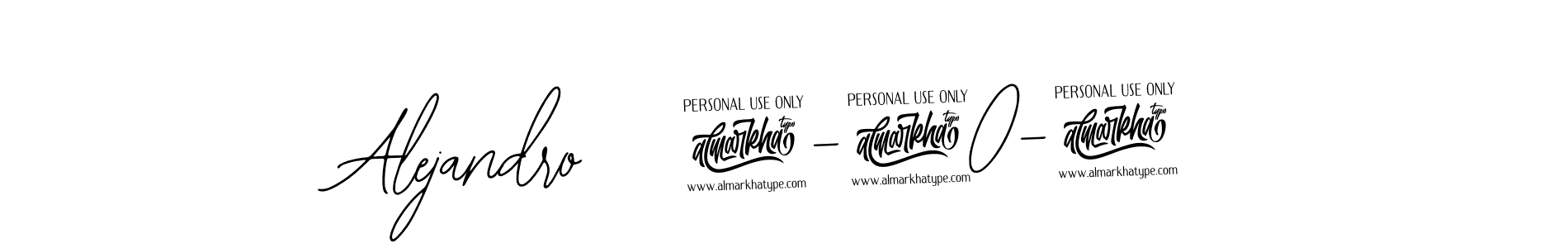 How to make Alejandro   2-20-25 name signature. Use Bearetta-2O07w style for creating short signs online. This is the latest handwritten sign. Alejandro   2-20-25 signature style 12 images and pictures png