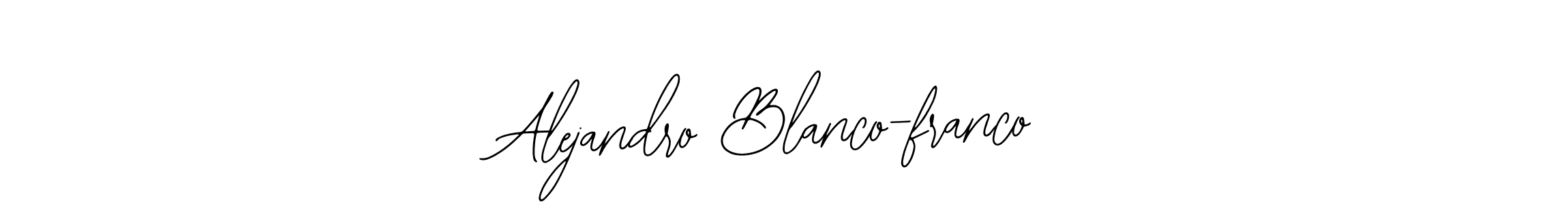 Best and Professional Signature Style for Alejandro Blanco-franco. Bearetta-2O07w Best Signature Style Collection. Alejandro Blanco-franco signature style 12 images and pictures png