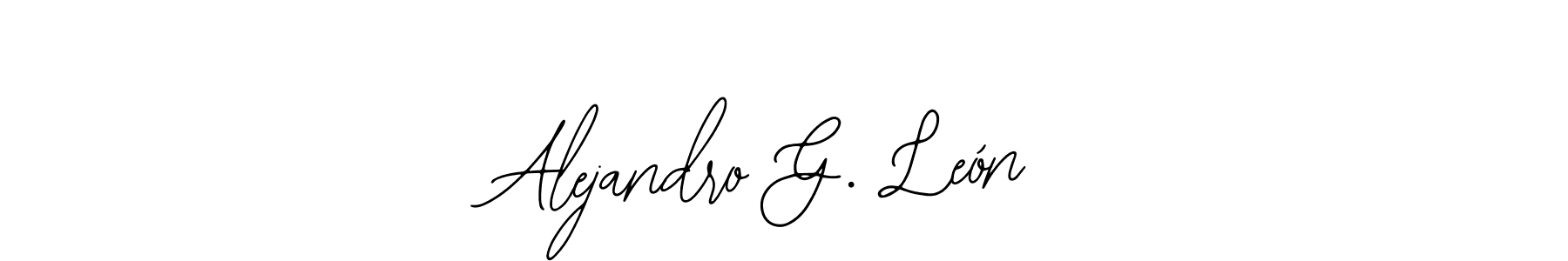 Alejandro G. León stylish signature style. Best Handwritten Sign (Bearetta-2O07w) for my name. Handwritten Signature Collection Ideas for my name Alejandro G. León. Alejandro G. León signature style 12 images and pictures png