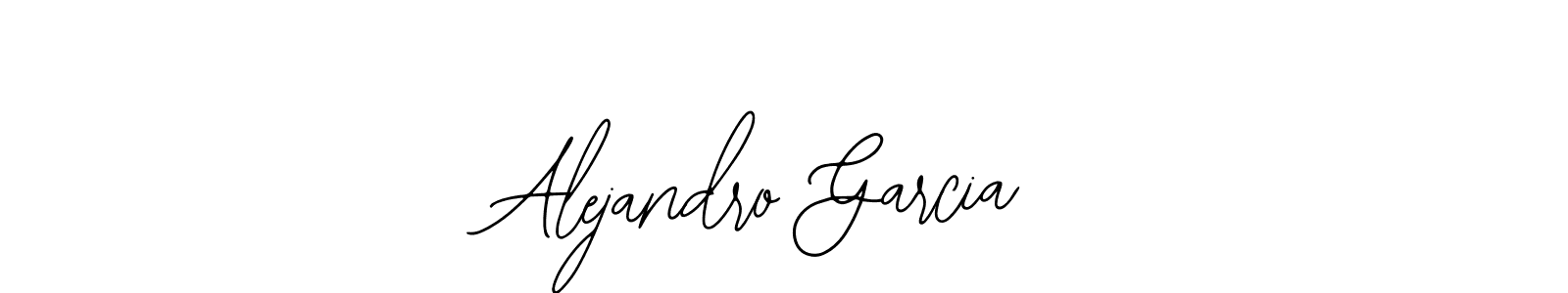 You should practise on your own different ways (Bearetta-2O07w) to write your name (Alejandro Garcia) in signature. don't let someone else do it for you. Alejandro Garcia signature style 12 images and pictures png