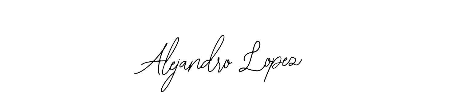 It looks lik you need a new signature style for name Alejandro Lopez. Design unique handwritten (Bearetta-2O07w) signature with our free signature maker in just a few clicks. Alejandro Lopez signature style 12 images and pictures png