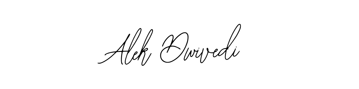 How to make Alek Dwivedi name signature. Use Bearetta-2O07w style for creating short signs online. This is the latest handwritten sign. Alek Dwivedi signature style 12 images and pictures png