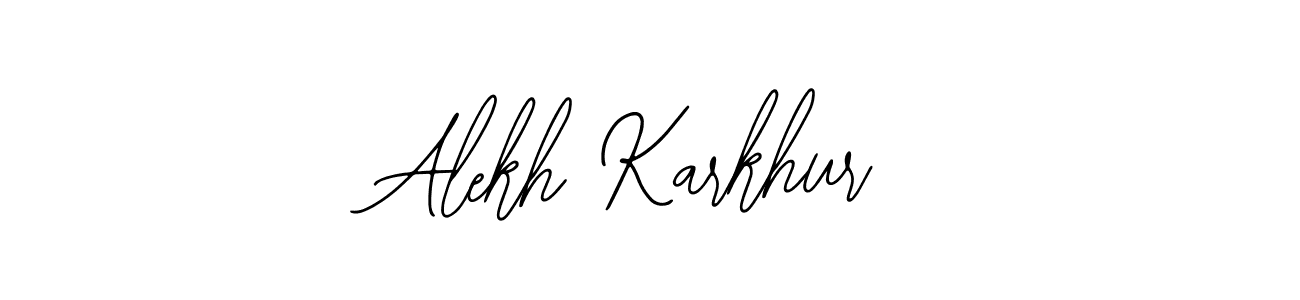 The best way (Bearetta-2O07w) to make a short signature is to pick only two or three words in your name. The name Alekh Karkhur include a total of six letters. For converting this name. Alekh Karkhur signature style 12 images and pictures png