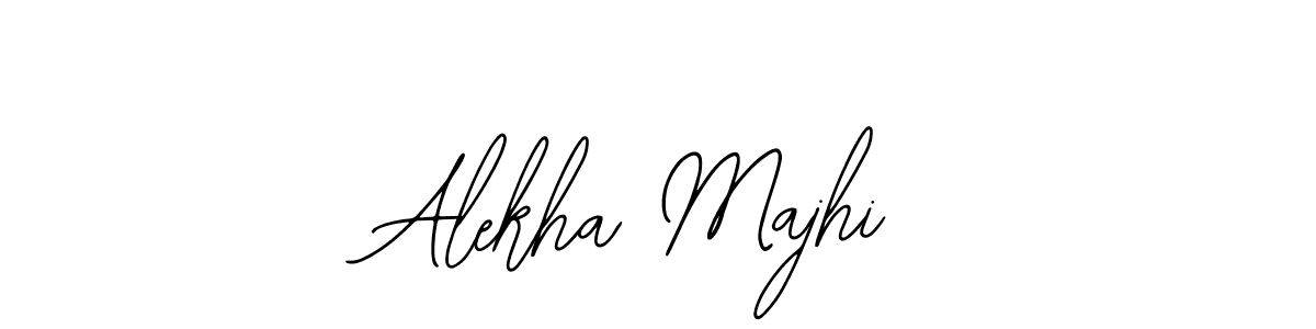 You should practise on your own different ways (Bearetta-2O07w) to write your name (Alekha Majhi) in signature. don't let someone else do it for you. Alekha Majhi signature style 12 images and pictures png