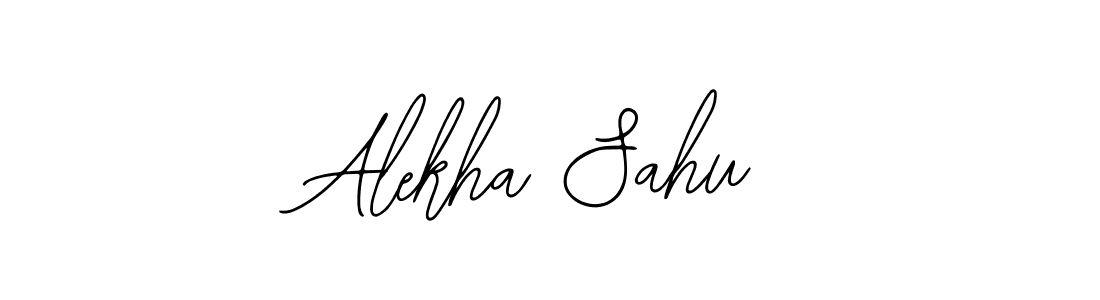How to make Alekha Sahu signature? Bearetta-2O07w is a professional autograph style. Create handwritten signature for Alekha Sahu name. Alekha Sahu signature style 12 images and pictures png