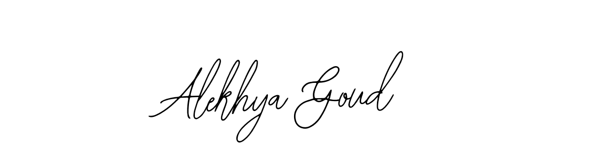 Use a signature maker to create a handwritten signature online. With this signature software, you can design (Bearetta-2O07w) your own signature for name Alekhya Goud. Alekhya Goud signature style 12 images and pictures png