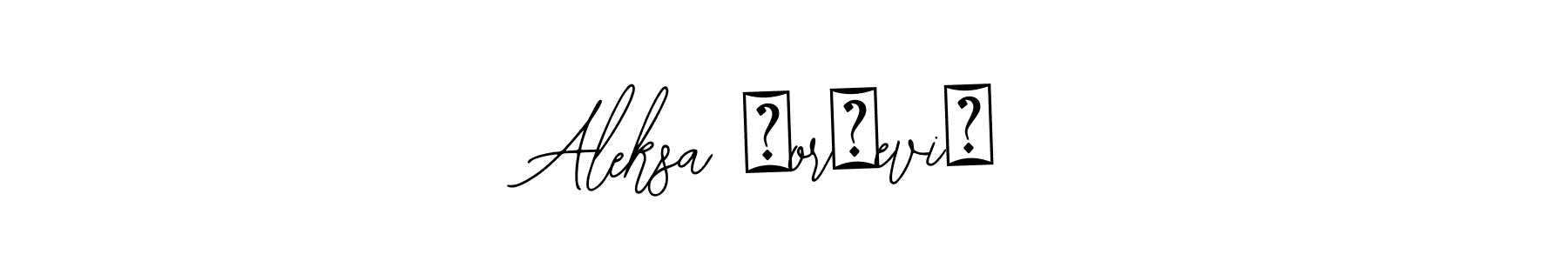 How to Draw Aleksa Đorđević signature style? Bearetta-2O07w is a latest design signature styles for name Aleksa Đorđević. Aleksa Đorđević signature style 12 images and pictures png