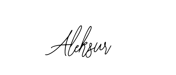 Best and Professional Signature Style for Aleksur. Bearetta-2O07w Best Signature Style Collection. Aleksur signature style 12 images and pictures png