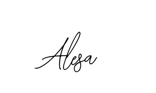 Also we have Alesa name is the best signature style. Create professional handwritten signature collection using Bearetta-2O07w autograph style. Alesa signature style 12 images and pictures png