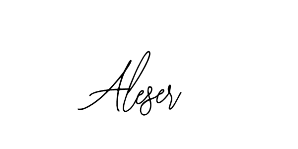 How to make Aleser name signature. Use Bearetta-2O07w style for creating short signs online. This is the latest handwritten sign. Aleser signature style 12 images and pictures png