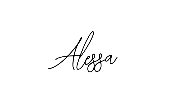 Alessa stylish signature style. Best Handwritten Sign (Bearetta-2O07w) for my name. Handwritten Signature Collection Ideas for my name Alessa. Alessa signature style 12 images and pictures png