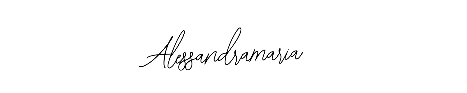 How to make Alessandramaria signature? Bearetta-2O07w is a professional autograph style. Create handwritten signature for Alessandramaria name. Alessandramaria signature style 12 images and pictures png