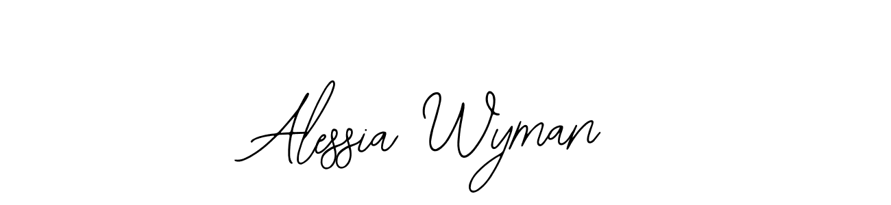 It looks lik you need a new signature style for name Alessia Wyman. Design unique handwritten (Bearetta-2O07w) signature with our free signature maker in just a few clicks. Alessia Wyman signature style 12 images and pictures png