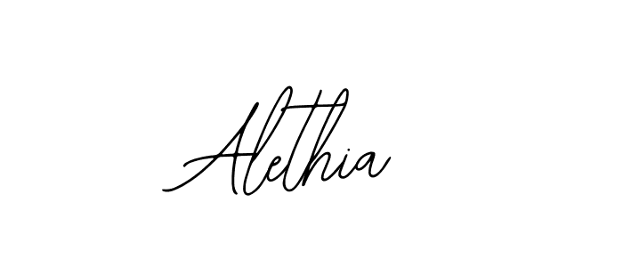 Alethia stylish signature style. Best Handwritten Sign (Bearetta-2O07w) for my name. Handwritten Signature Collection Ideas for my name Alethia. Alethia signature style 12 images and pictures png