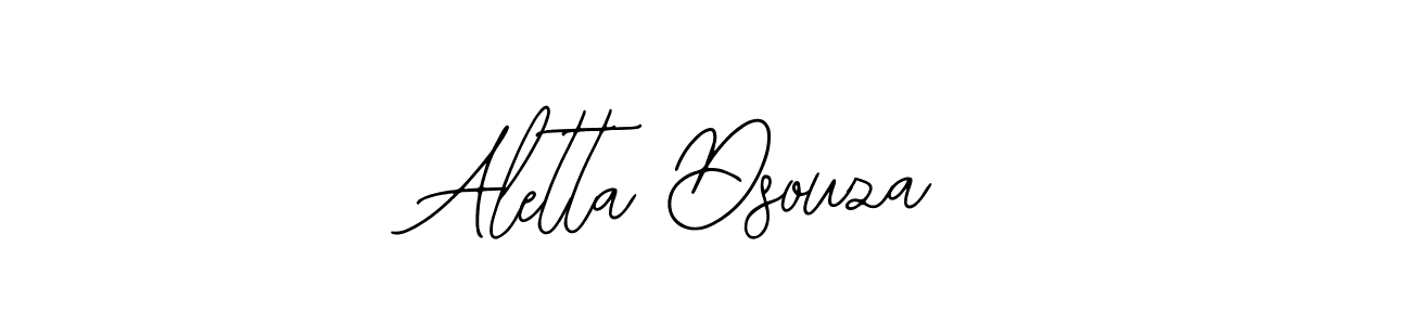 It looks lik you need a new signature style for name Aletta Dsouza. Design unique handwritten (Bearetta-2O07w) signature with our free signature maker in just a few clicks. Aletta Dsouza signature style 12 images and pictures png