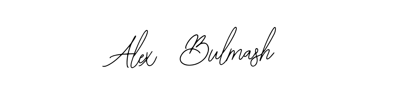 Bearetta-2O07w is a professional signature style that is perfect for those who want to add a touch of class to their signature. It is also a great choice for those who want to make their signature more unique. Get Alex  Bulmash name to fancy signature for free. Alex  Bulmash signature style 12 images and pictures png