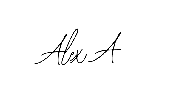 if you are searching for the best signature style for your name Alex A. so please give up your signature search. here we have designed multiple signature styles  using Bearetta-2O07w. Alex A signature style 12 images and pictures png