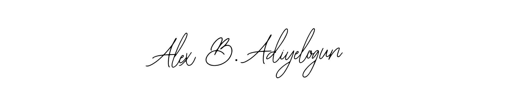 How to Draw Alex B. Adiyelogun signature style? Bearetta-2O07w is a latest design signature styles for name Alex B. Adiyelogun. Alex B. Adiyelogun signature style 12 images and pictures png