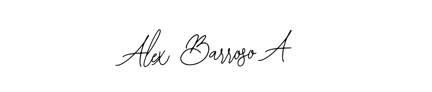 Use a signature maker to create a handwritten signature online. With this signature software, you can design (Bearetta-2O07w) your own signature for name Alex Barroso A. Alex Barroso A signature style 12 images and pictures png