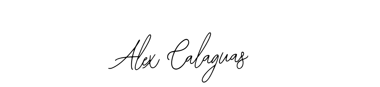 How to make Alex Calaguas name signature. Use Bearetta-2O07w style for creating short signs online. This is the latest handwritten sign. Alex Calaguas signature style 12 images and pictures png