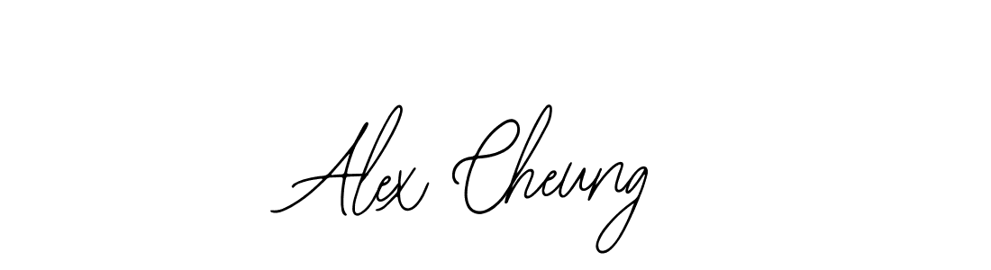 Bearetta-2O07w is a professional signature style that is perfect for those who want to add a touch of class to their signature. It is also a great choice for those who want to make their signature more unique. Get Alex Cheung name to fancy signature for free. Alex Cheung signature style 12 images and pictures png