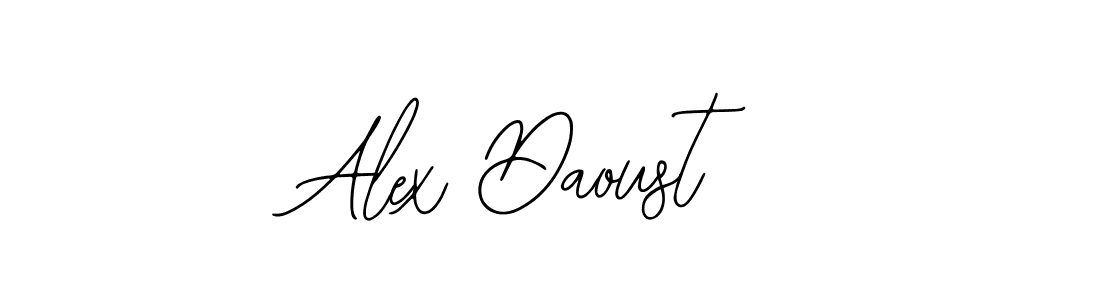 Alex Daoust stylish signature style. Best Handwritten Sign (Bearetta-2O07w) for my name. Handwritten Signature Collection Ideas for my name Alex Daoust. Alex Daoust signature style 12 images and pictures png