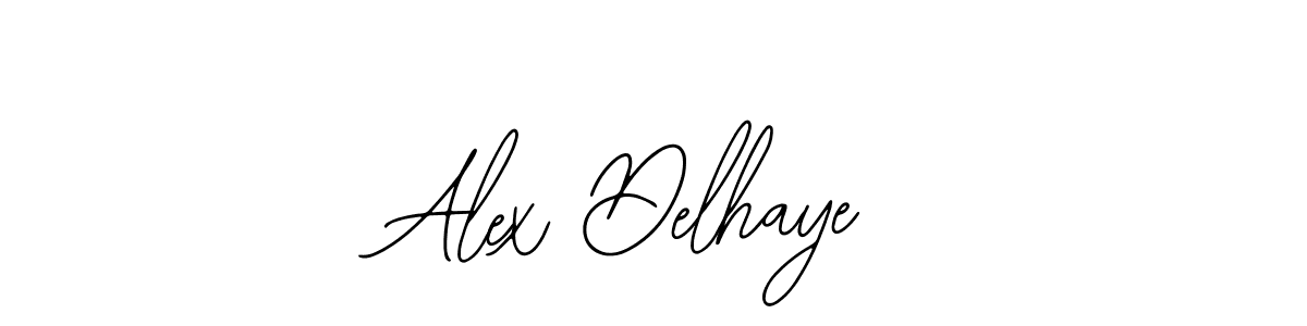 How to make Alex Delhaye name signature. Use Bearetta-2O07w style for creating short signs online. This is the latest handwritten sign. Alex Delhaye signature style 12 images and pictures png